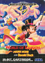 World of Illusion starring Mickey Mouse and Donald Duck