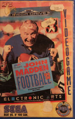 John Madden Football 93 Rental from HENT